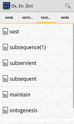 Oxford Dictionary of English F screenshot 14