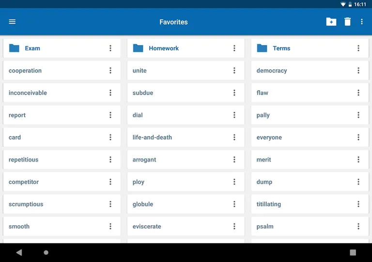Concise Oxford Thesaurus screenshot 16