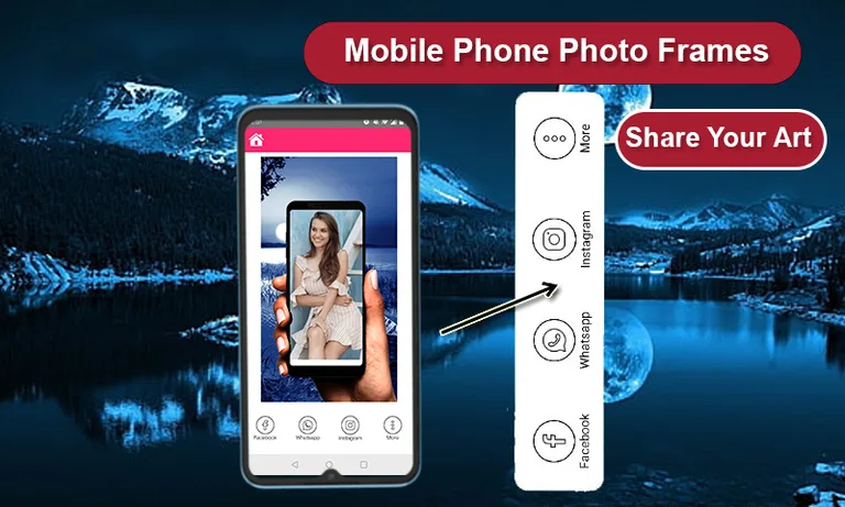 Mobile Phone Photo Frames screenshot 4