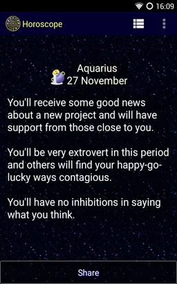 Horoscope screenshot 3