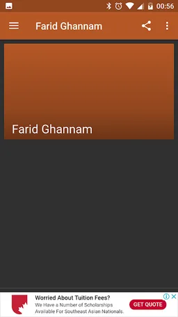 Farid Ghannam جديد أغاني فريد غنام بدون نت screenshot 5