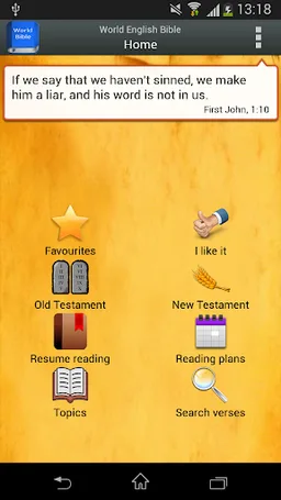 World English Bible screenshot 1
