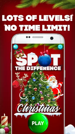 Spot the Difference: Christmas. Xmas Puzzle Game. screenshot 3