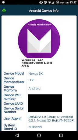 My Device IDs screenshot 2