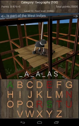 Hangman 3D Lite - Gallows screenshot 6