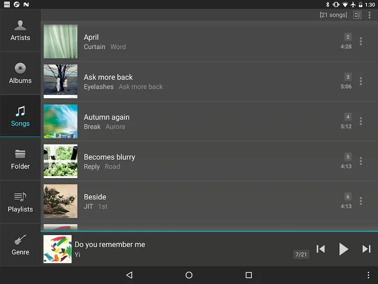 jetAudio Hi-Res Music Player screenshot 1