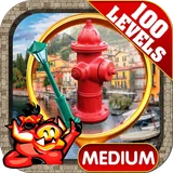Challenge #58 Small City Free Hidden Objects Games icon