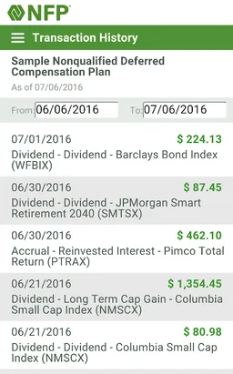 NFP Exec Mobile screenshot 5