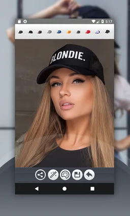 Stylish Cap Photo Editor screenshot 2