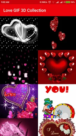 Love GIF 3D Collection screenshot 1