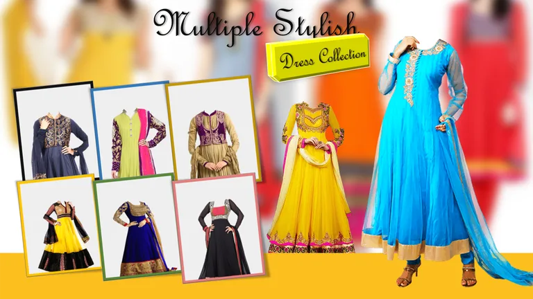 Anarkali Dress Photo Suit screenshot 1
