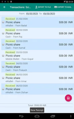 Pocket CashBook screenshot 17