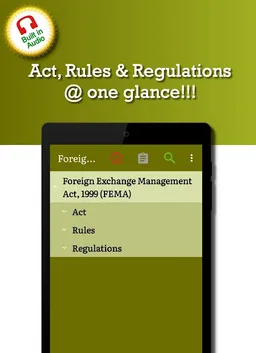 FEMA : Foreign Exchange M Act screenshot 8