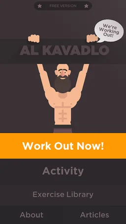 We're Working Out - Al Kavadlo screenshot 1