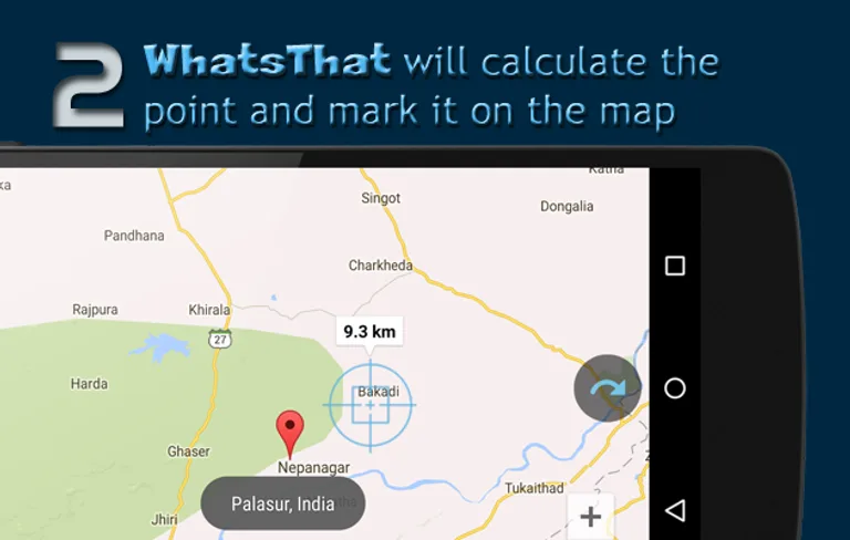 WhatsThat Location Detector screenshot 3