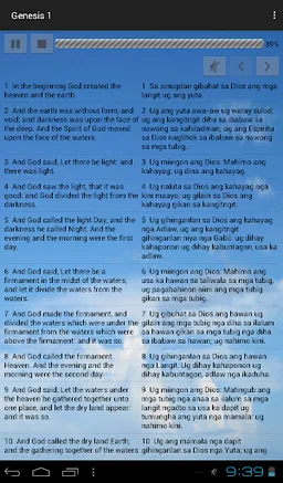 Cebuano King James Bible screenshot 5