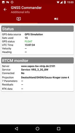 PPM Commander - GPS status screenshot 8