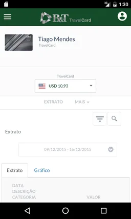 B&T TravelCard screenshot 3