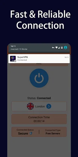 Fast & Free unblock secure VPN screenshot 1