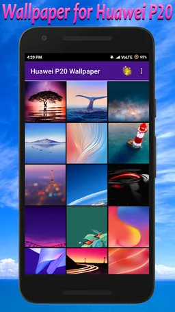 Wallpaper for Huawei P20 Wallpaper screenshot 1