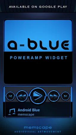 Next Launcher 3D Theme A-Blue screenshot 5