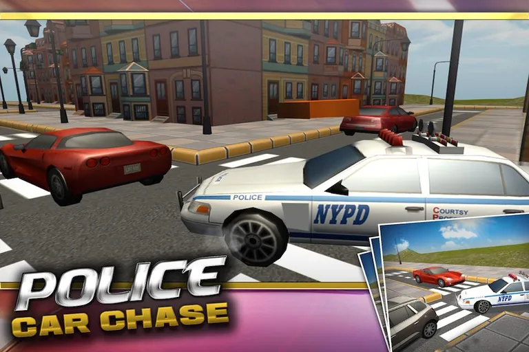 Police Car Chase 3D screenshot 5