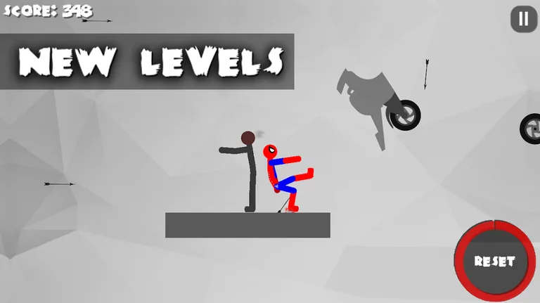 Stickman Destruction 3 Heroes screenshot 2
