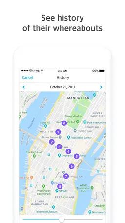 iSharing Locator - Find My Friends & Family screenshot 3