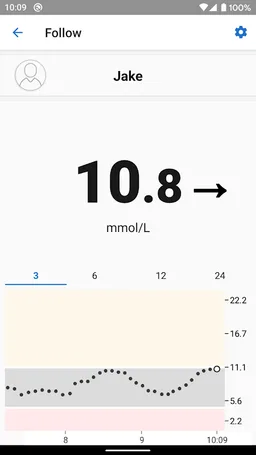 Dexcom Follow mmol/L DXCM1 screenshot 3