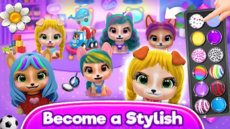 Hairstyle: pet care salon game screenshot 3