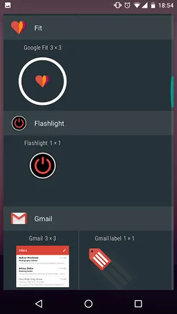 Flashlight Widget screenshot 1