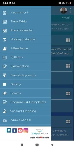 P K International School Parent App screenshot 5