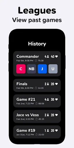 MTG Life Counter App: Lotus screenshot 11