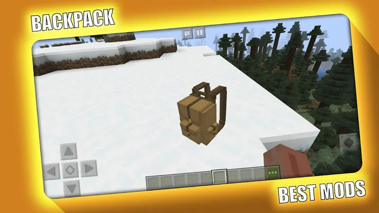 BackPack Mod for Minecraft PE screenshot 2