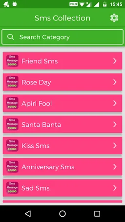 Sms Message 10000 screenshot 2
