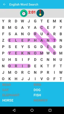 English Word Search Game screenshot 2