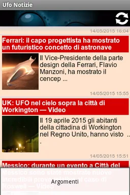 Ufo Notizie screenshot 5