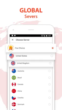 Fox VPN - Unlimited Free VPN Proxy Secure screenshot 1