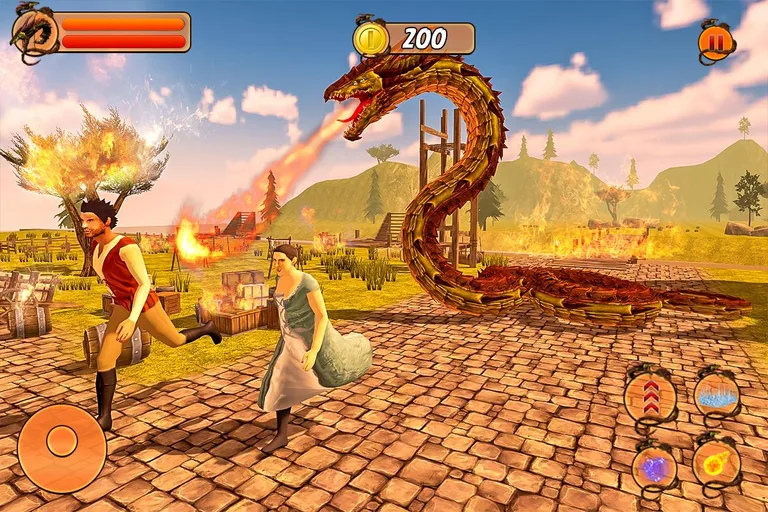 Anaconda Dragon Snake Simulator screenshot 7