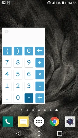 Widget Calculator Free screenshot 2
