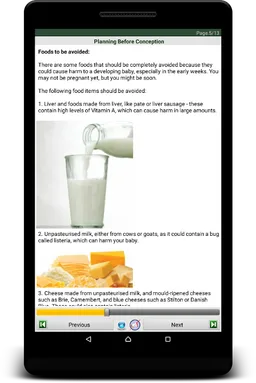 Pregnancy eBook screenshot 2