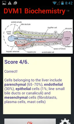 DVM 1st Yr Quiz - Biochemistry screenshot 4