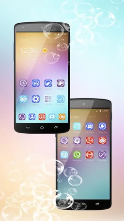 Bubbles Theme screenshot 3