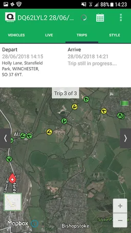 Quartix Vehicle Tracking screenshot 5