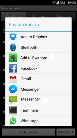 Spanish Catholic Prayer Book screenshot 5