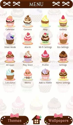 ★FREE THEMES★Cuppycakes screenshot 3