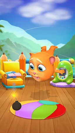 Virtual Pet Tommy - Cat Game screenshot 1