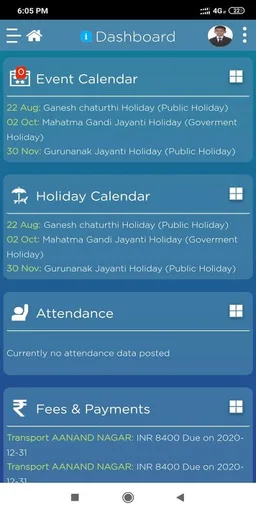 P K International School Parent App screenshot 4