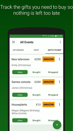 GiftTracker: Gift List Helper screenshot 3