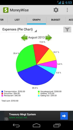 MoneyWise screenshot 4